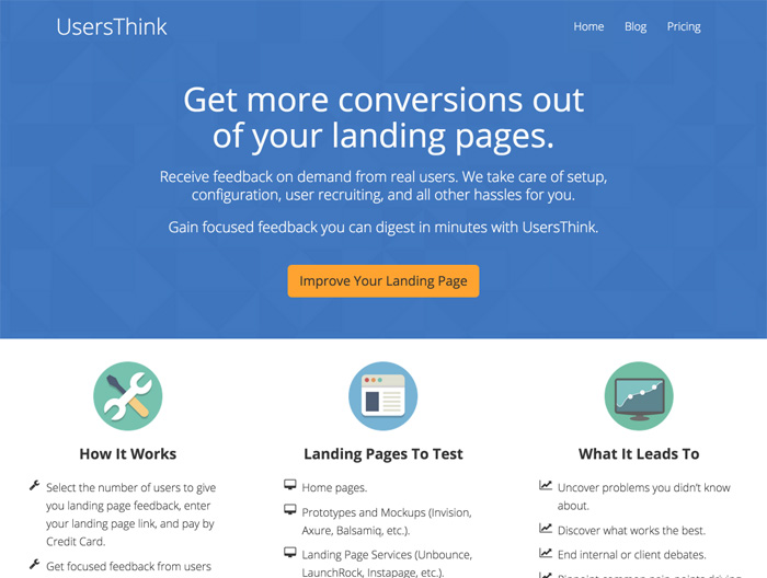 UsersThink Homepage