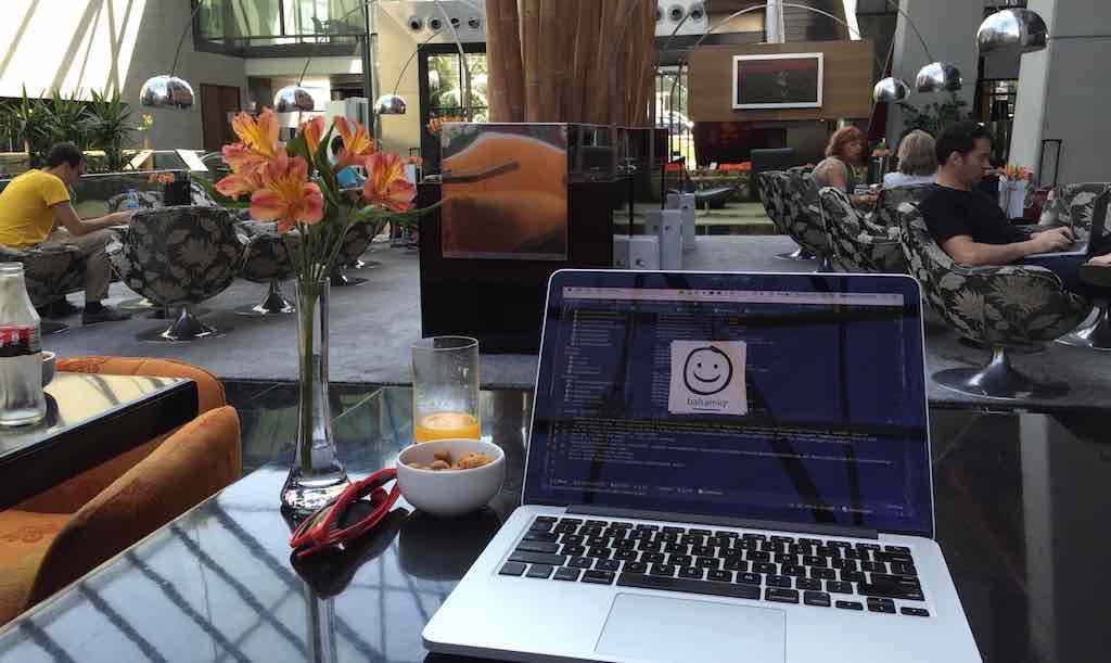 working-from-the-hotel