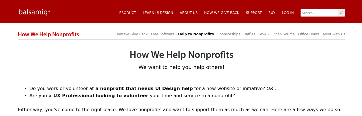 Live Wireframing with Nonprofits